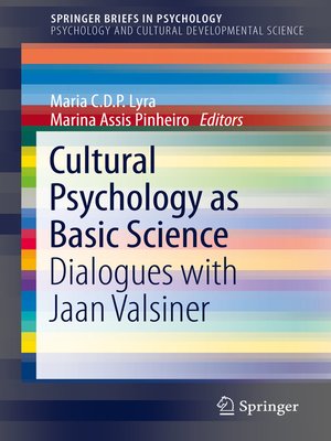 cover image of Cultural Psychology as Basic Science